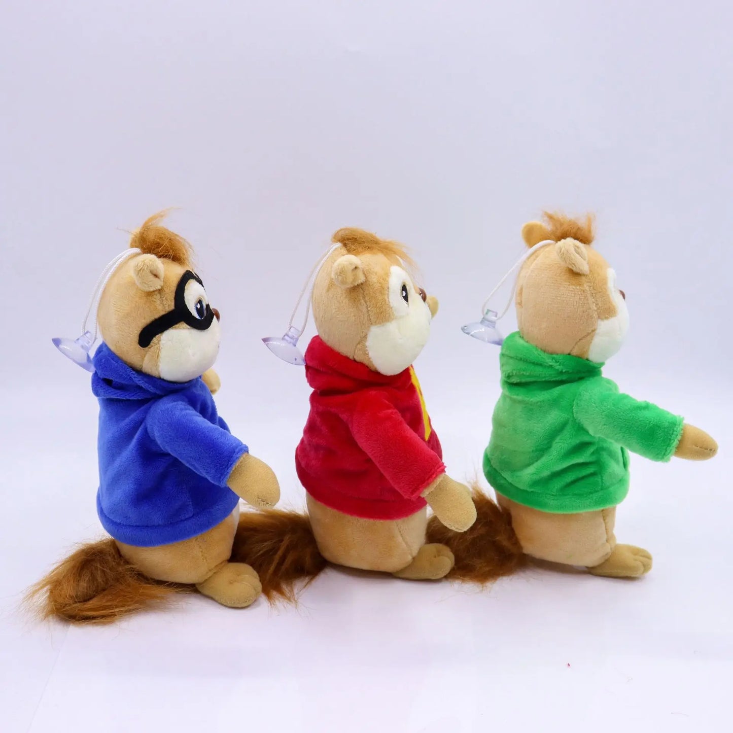 3PCS Alvin and the Chipmunks Plush Toys – 20CM Kawaii Stuffed Animals for Kids Christmas Gift