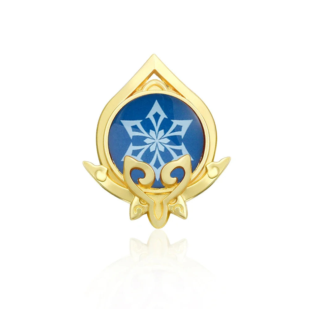 Genshin Impact Sumeru Vision Brooch Pins - Tighnari Collei Dori Nilou Element Badge Cosplay Lapel