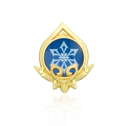 Genshin Impact Sumeru Vision Brooch Pins - Tighnari Collei Dori Nilou Element Badge Cosplay Lapel