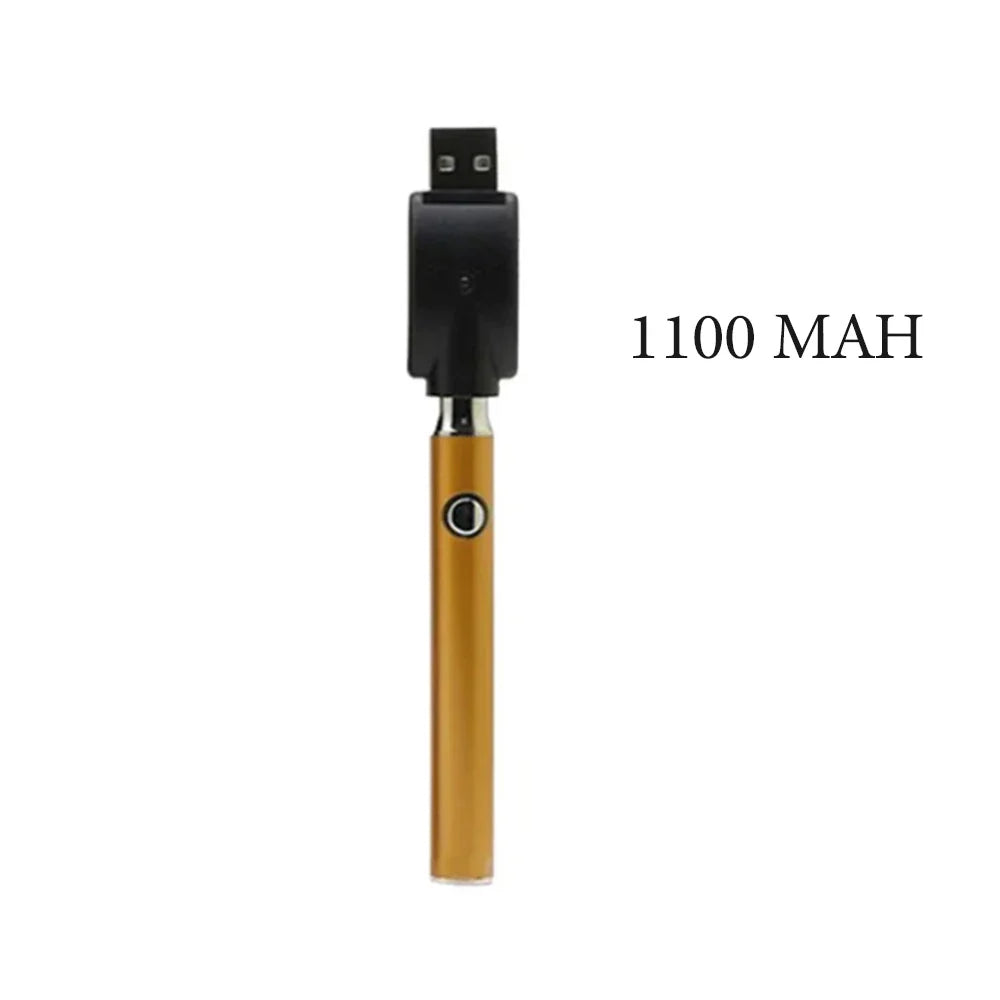 Portable Electric Soldering Iron Kit – 510 Thread Welding Tool Pen with 650/1100mAh Battery and Heat Tips for Electronic Repair