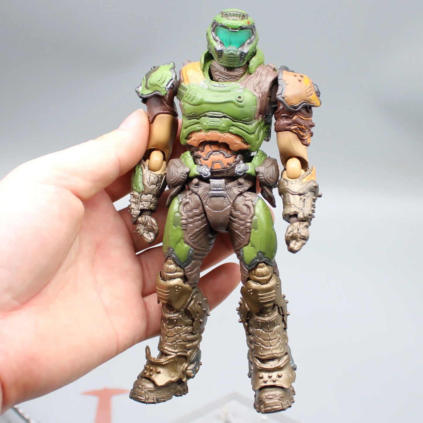 17cm Figma SP-140 Doom Slayer Eternal Action Figure — Anime Destroy Warrior Collectible, Movable Figurine Model Toy Gift