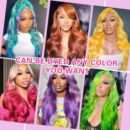 38 Inch 613 Blonde Body Wave HD Lace Front Wig – 13x6 Lace Frontal Human Hair Wig for Women