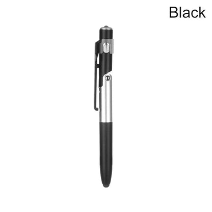 4-in-1 Multifunction Ballpoint Pen — LED Light, Foldable Phone Holder, Night Reading, Writing Pencil for Office, School, and Students