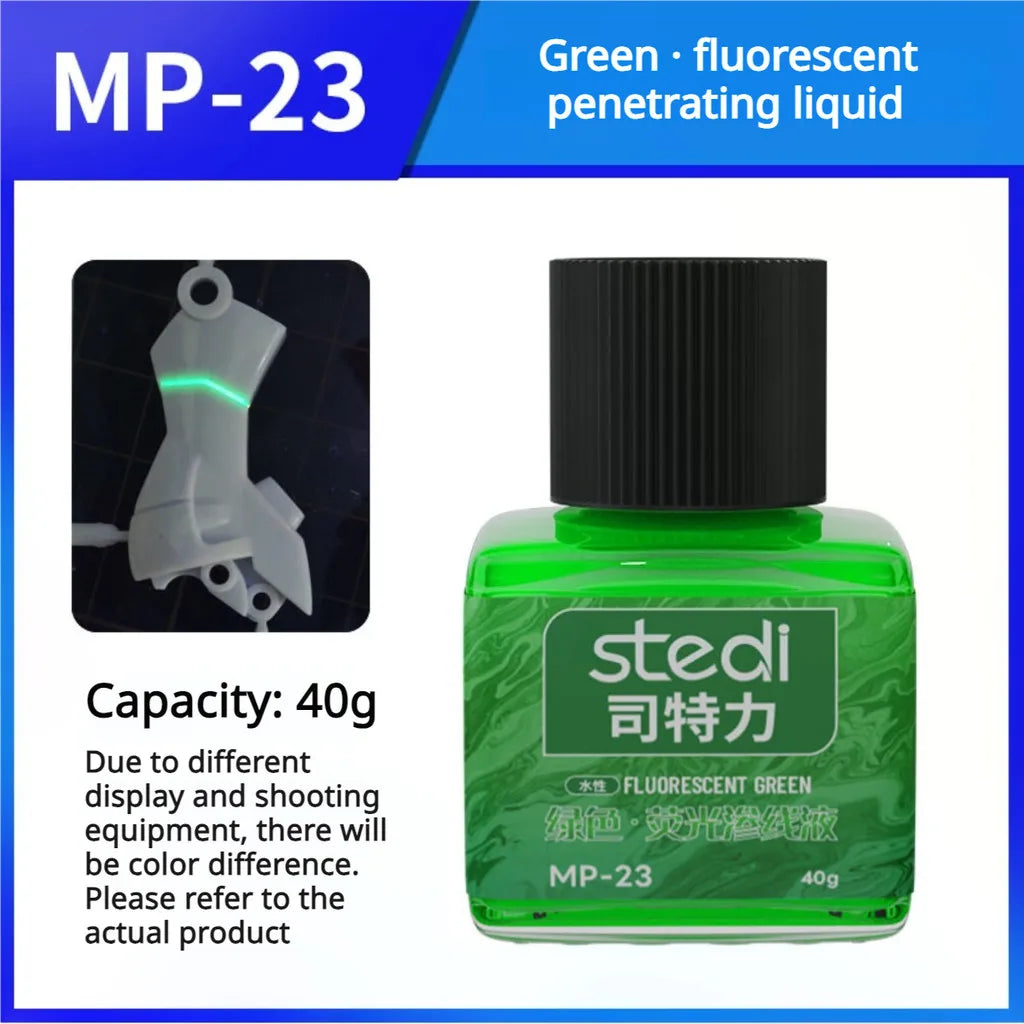 Stedi MP-20~27 Fluorescent Panel Liner Paint – 40g Water-Based Ink for Gundam GK Model Coloring & DIY Hobby Tools