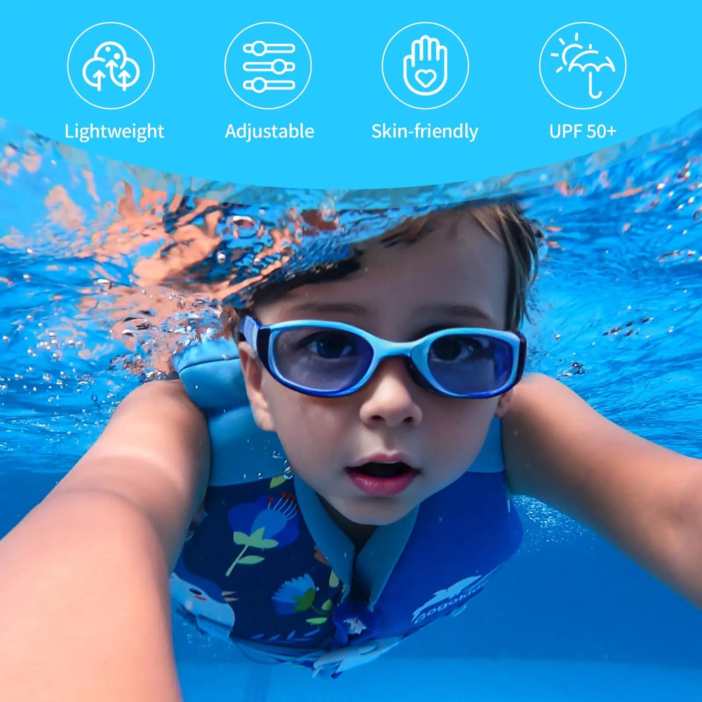 Gogokids Kids Life Jacket – Neoprene Float Vest for Toddlers, Swim Training & Buoyancy Swimwear
