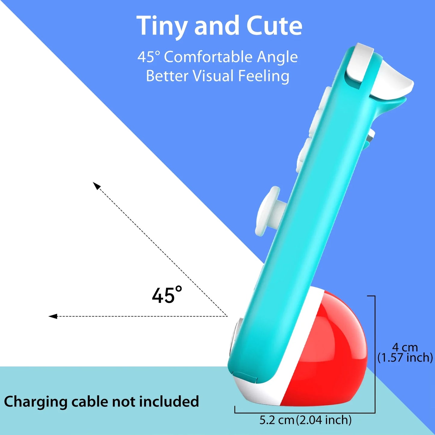 Mini Charging Dock for Nintendo Switch & Switch Lite – Portable Travel-Friendly Docking Station (No Projection)