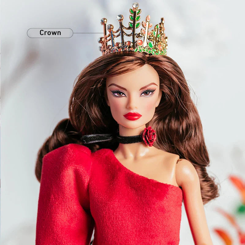 32cm Supermodel Doll Clothes Set — Fashion Evening Dress & Accessories for DIY Toys & Collector Gift