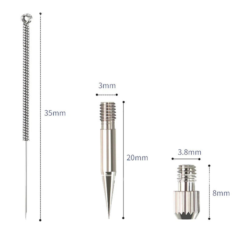 Laser Plasma Pen Needle Set — Dark Spot, Mole, Wart & Skin Tag Remover Replacement