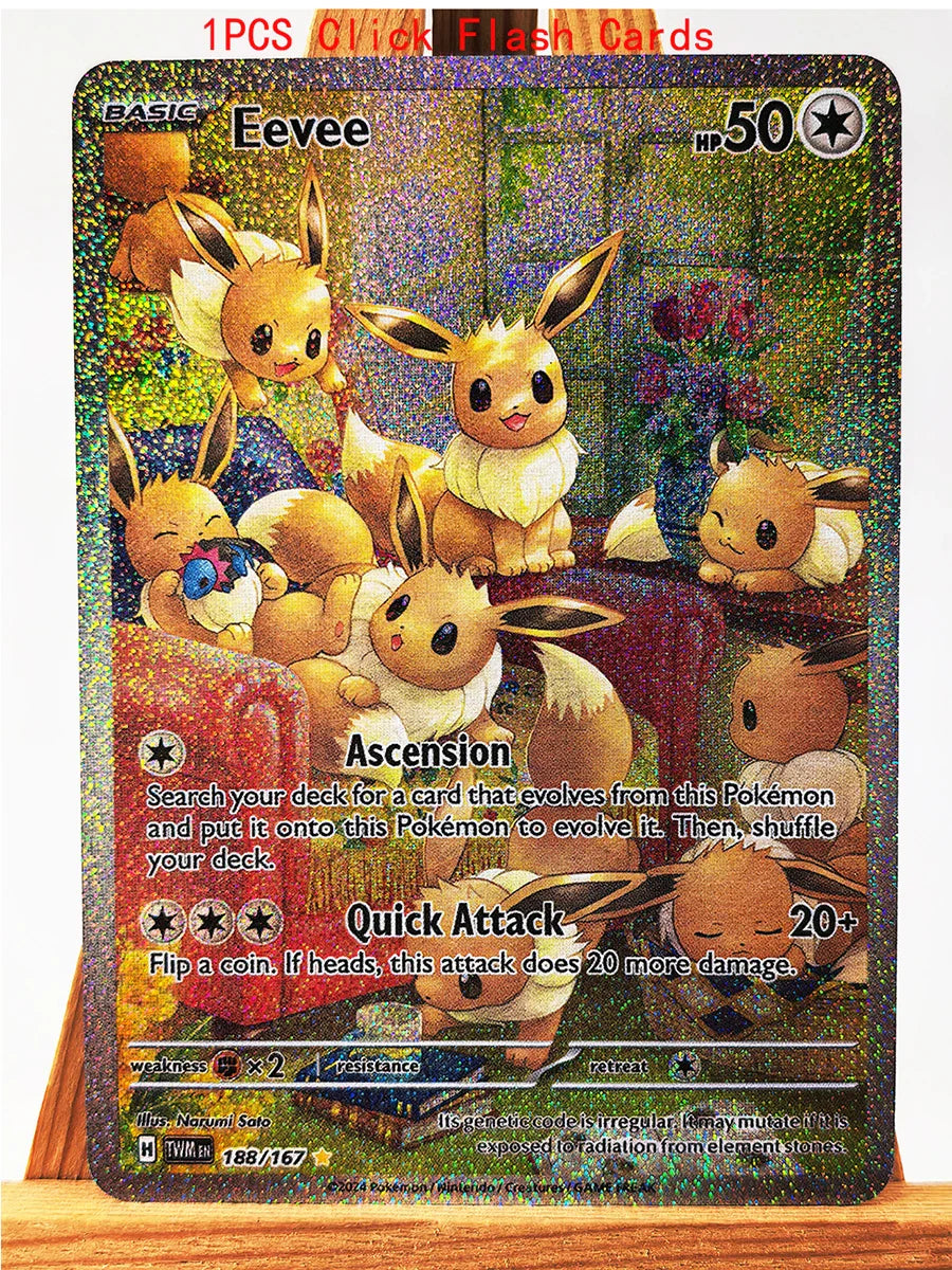 Umbreon, Eevee, Sylveon, Leafeon & Glaceon Anime Toys – Collectible Game Cards & Hobby Figures for Fans & Collectors
