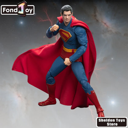 Fondjoy Superman 2025 Action Figure – DC Hero Clark Kent Movable Collectible Model Toy Gift