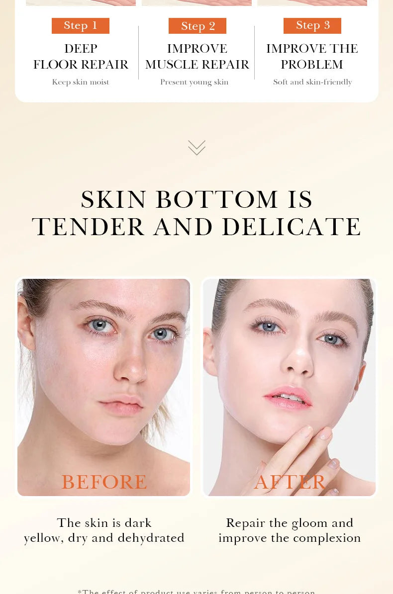 Facial Microneedling Serum Set – Yeast Freeze-Dried Peptides for Pore Shrinkage, Moisturizing, Brightening & Anti-Aging
