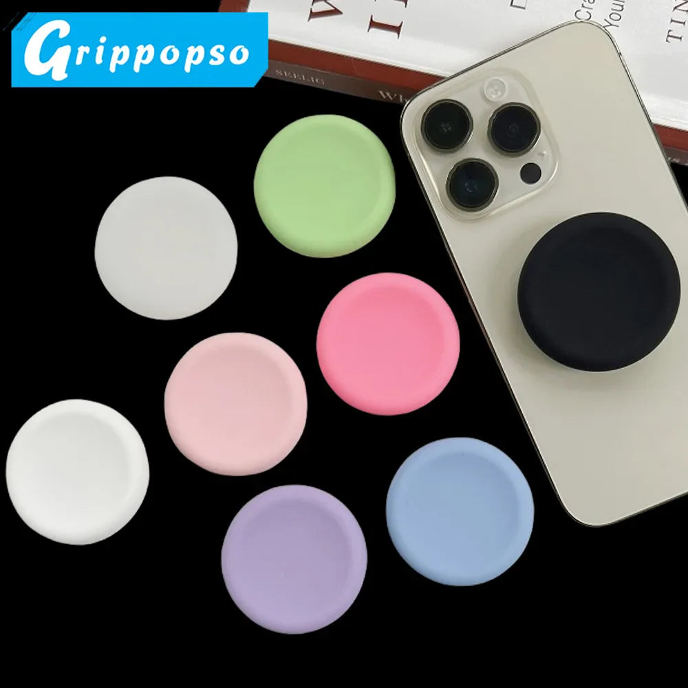 Silicone Round Popping Grip – Tok Sockets Finger Ring Holder, Phone Stand and Bracket, Cellphone Accessories
