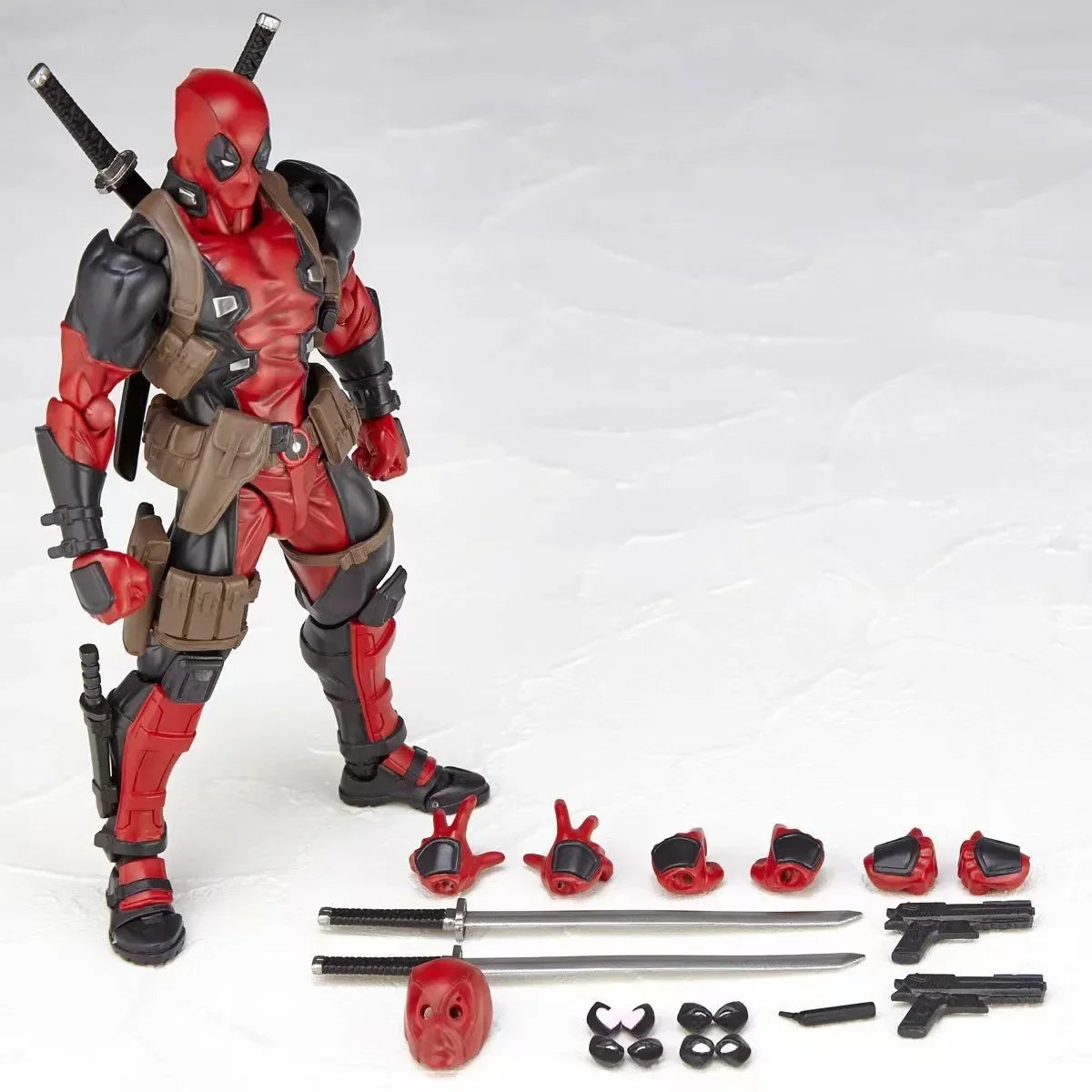 X-Men Yamaguchi Deadpool & Wolverine Action Figures – Movable Joint Statues & Christmas Gift Ornaments