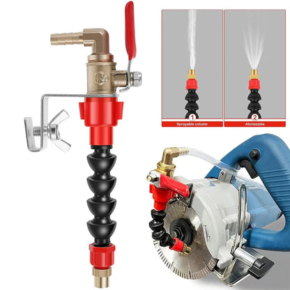Coolant Misting Nozzle System – Dust-Proof Water Sprayer for Marble, Tile & Brick Cutting Machines