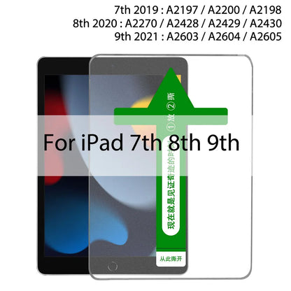 Auto Alignment Tempered Glass Screen Protector for iPad Pro & Mini – For iPad 11", 12.9", 10.9", Air 1-5, Mini 4-6