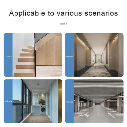 AC 220V LED PIR Motion Sensor Light Switch, Infrared Human Detection, Auto On/Off for Corridor & Staircase