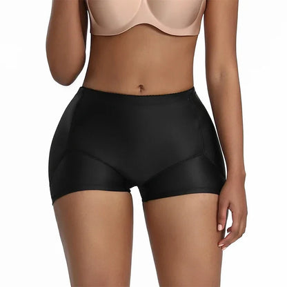 Women’s Butt Lifter Panties — Seamless Padded Hip Enhancer Shapewear, Booty Lift Shorts & Corset Underwear