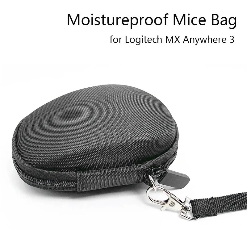 Storage Bag for Logitech MX Anywhere Mouse – Protective Hard Case & Travel Accessories for MX1, MX2, and 2S Generations