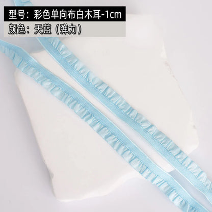 5m Elastic Lace Trim Ribbon for Dress Decoration, DIY Sewing & Crafts