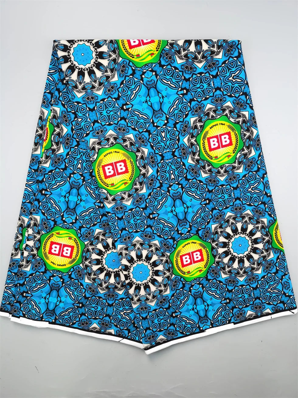 2025 African Wax Fabric - High Quality Cotton Nigerian Ankara Batik Print Material for Sewing & Dresses