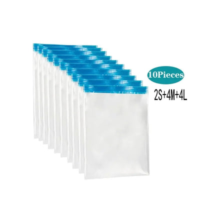 Travel Compression Roll-Up Bags — Space Saver Storage for Luggage & Cruise Essentials Clothes