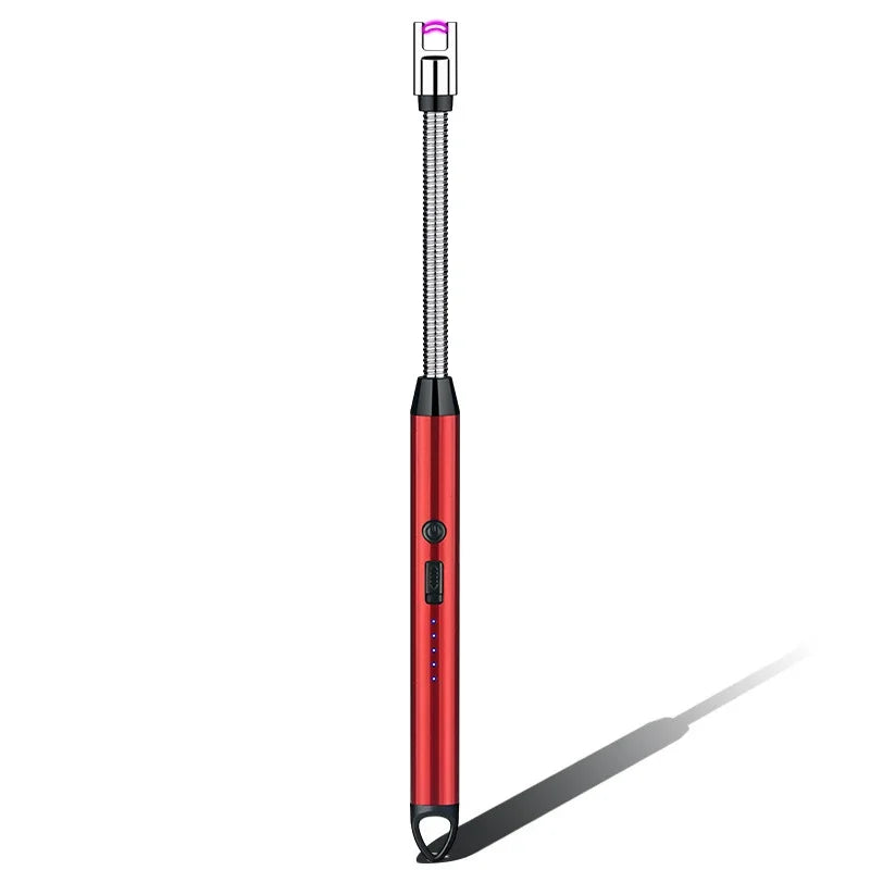 USB Rechargeable Windproof Arc Lighter – Electric Plasma Ignition Tool for Gas Stoves, Candles, BBQ & Outdoor Camping Use