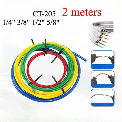 AC Copper Pipe Protector CT-205 – Durable PE Plastic Bend Tube Guard, Non-Deformable