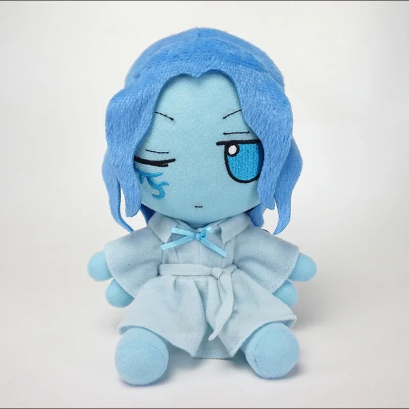 Fumo Ranni Plush Doll – Smoke the Snow Witch Soft Stuffed Toy with Removable Hat & Cloak, Gift for Kids & Fans