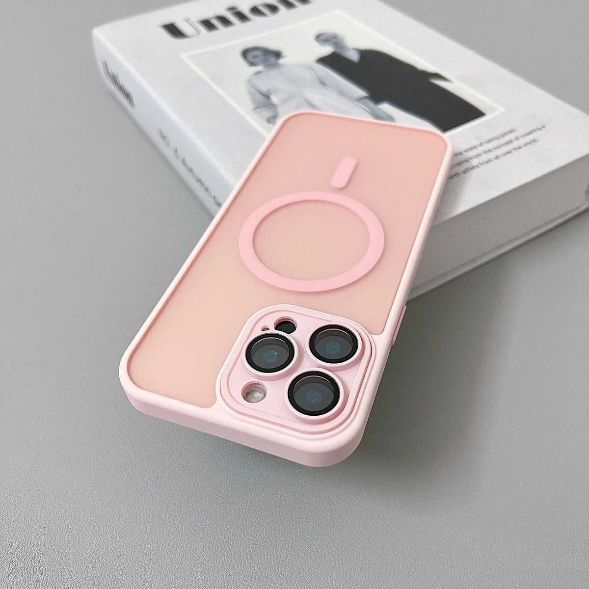 Matte Magnetic Translucent Armor Case - Shockproof MagSafe Cover for iPhone 11-17 Pro Max, Plus & Wireless Charging