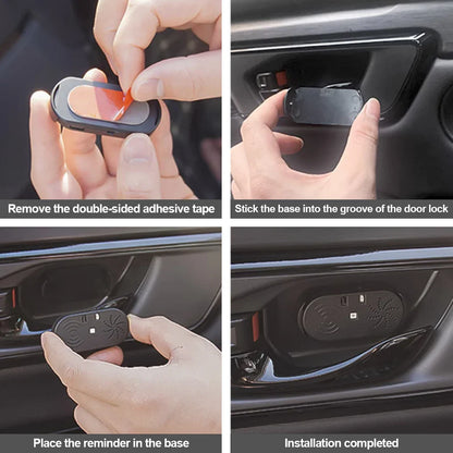 Smart Car Door Opening Sensor Alarm – High-Sensitivity Anti-Collision Safety Device with Voice Notification System
