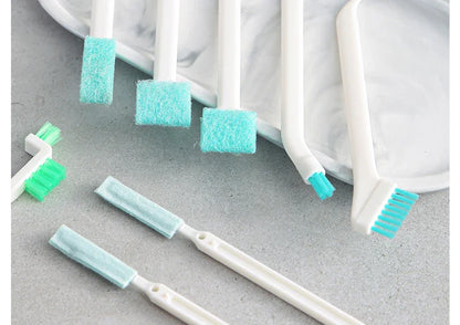 1/5/8-Pcs Set Narrow Cleaning Brushes — Long Handle for Fish Tank, Baby Bottle, Straw, Glass Tube & Kitchen Tools