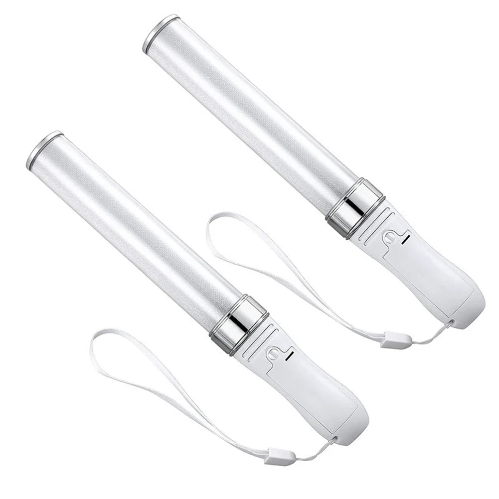 15 Color-Changing Glow Sticks: 3W Battery Powered with DMX Remote Control - Perfect for Concerts, Parties, and Celebrations
