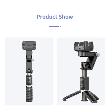 360° Rotation Gimbal Stabilizer & Selfie Stick – Tripod for iPhone & Smartphone Live Photography