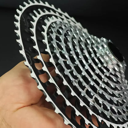 GOLDIX 12-Speed Ultralight MTB Cassette – CNC Sprocket 11-51T/11-46T HG & 10-46T/10-51T XD for Shimano SRAM