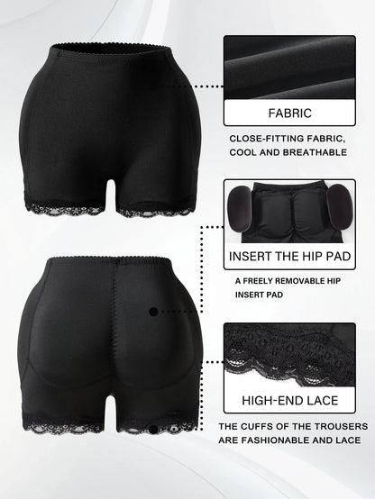 Women’s Body Shaper Panties – Padded Butt Lifter & Hip Enhancer Shapewear Briefs