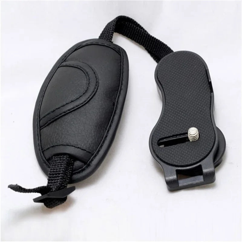 Leather Hand Grip Wrist Strap – DSLR Camera Strap for Nikon & Canon (Not for Flip Screen Cameras)