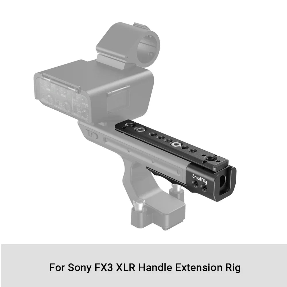 SmallRig Camera Cage for Sony FX30/FX3 – Rig Kit with Cable Clamp, Cold Shoe & NATO Rail Accessories (Model 4183)