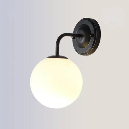 Nordic Modern Glass Wall Lamp – Bedside & Indoor Decorative Lighting for Bedroom, Living Room, Study