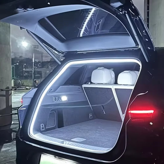 Car LED Trunk Ambient Light Strip — High Brightness, Wireless, Auto-Sensing Interior Tailgate Decoration