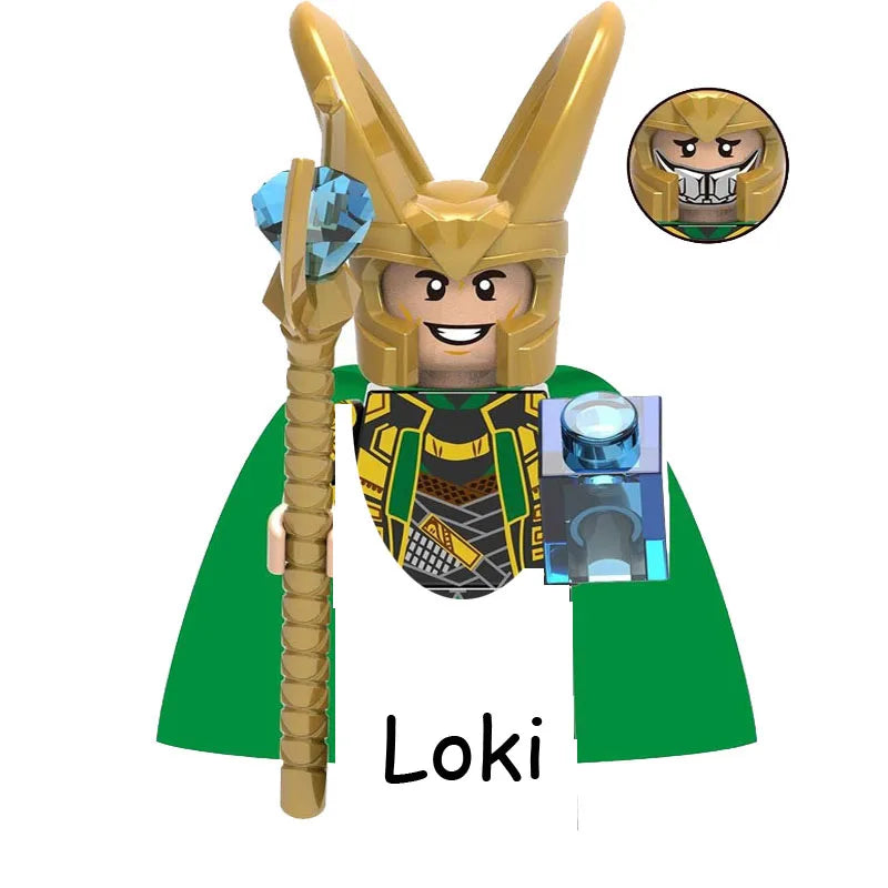 Super Heroes Model Figure Blocks – Invisible Predator vs Alien Jungle Killer Construction Toy for Children