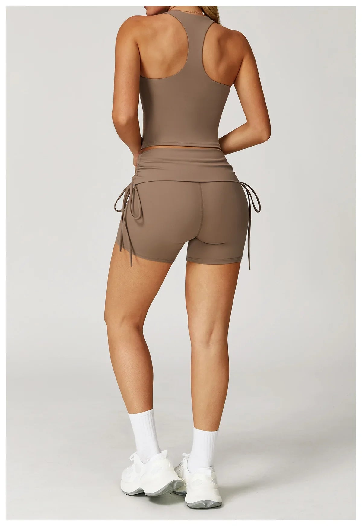 Women’s 2-Piece Tracksuit Yoga Set – High Waist Leggings & Sports Bra for Gym, Fitness & Athletic Wear