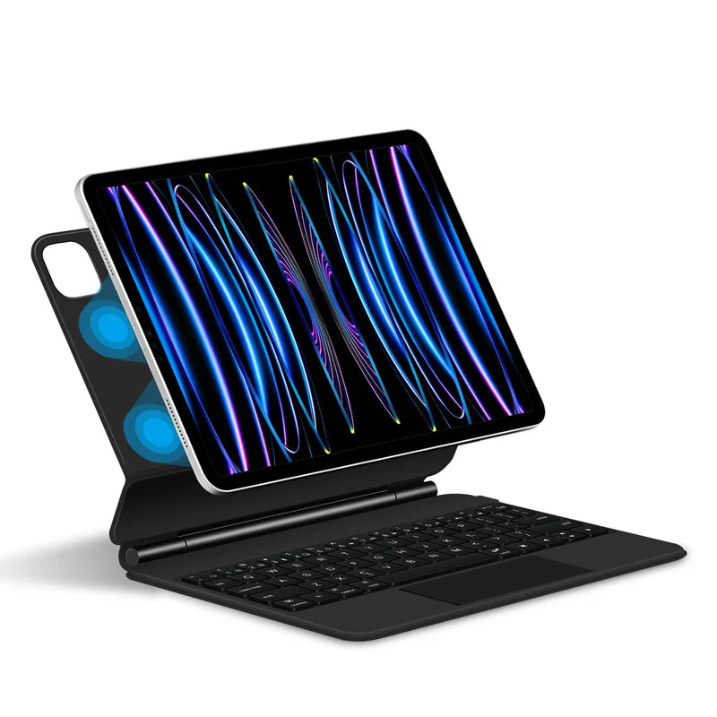 Magic Keyboard for iPad Pro 11/12.9, Air 4/5 & iPad 10th Gen – Smart Magnetic Case & Cover