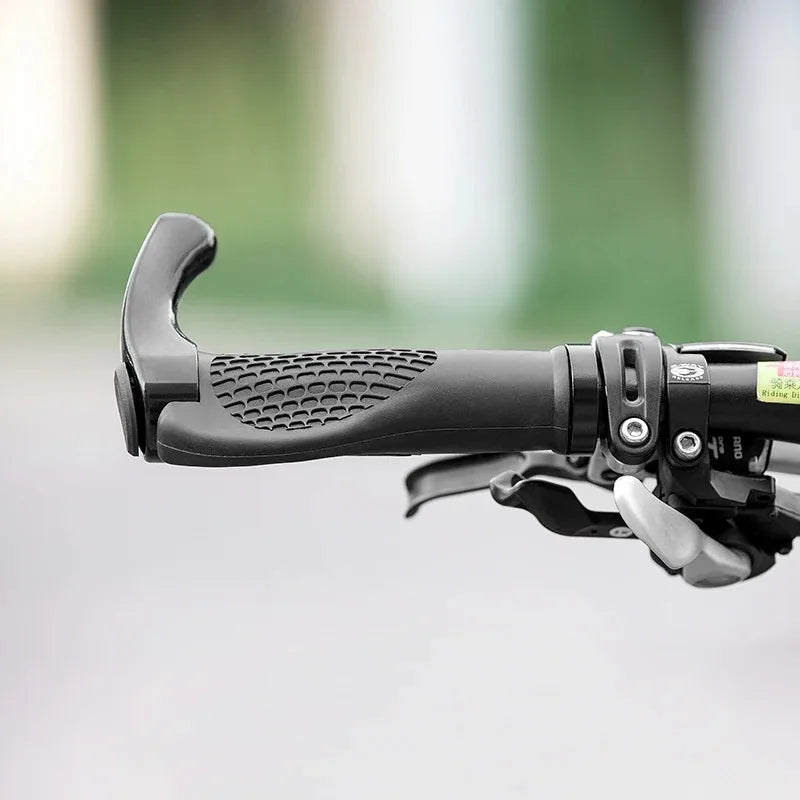 ODI New Arrival Mountain Bike Sheep Horn Grips - Shock and Dustproof Rubber Bicycle Handle with Bilateral Locking