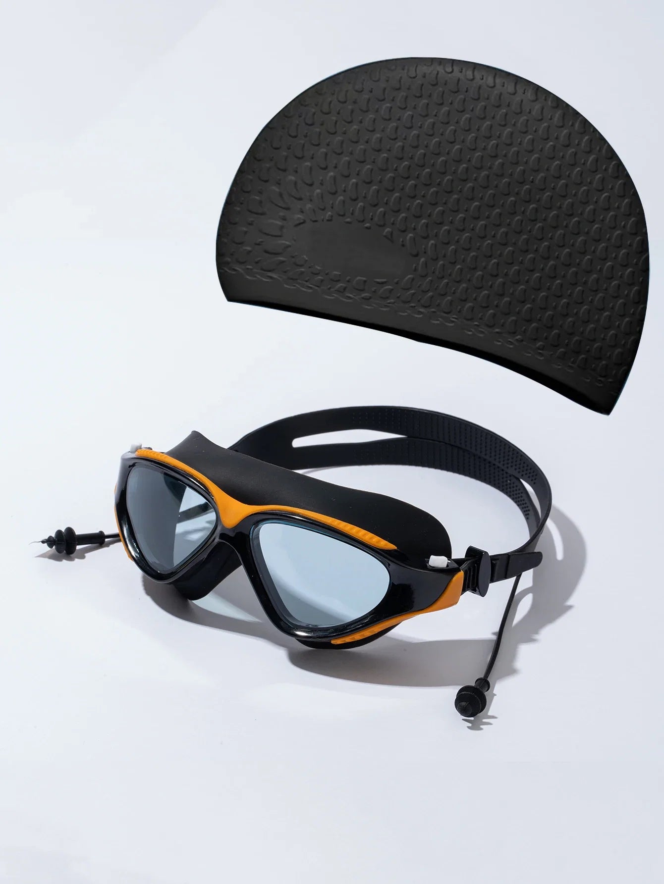 Seasprint Swimming Goggles - Anti-Fog UV Protection Waterproof Adjustable Silicone Swim Glasses