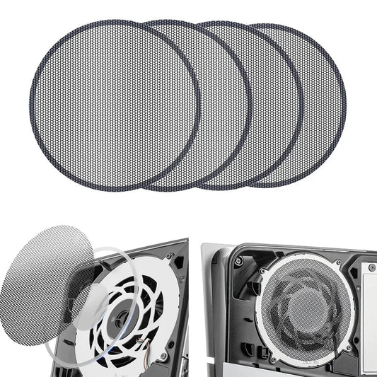PS5 Pro Console Fan Dust Filter – PVC Dustproof Mesh Cover for Maximum Protection Gaming Accessories