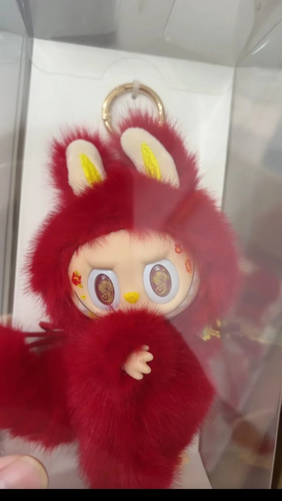 Pink Labubu Mokoko Series Spring Flower Doll – 1:1 High-Quality Replica Sweetheart Edition | Kawaii Pendant Decoration Gift