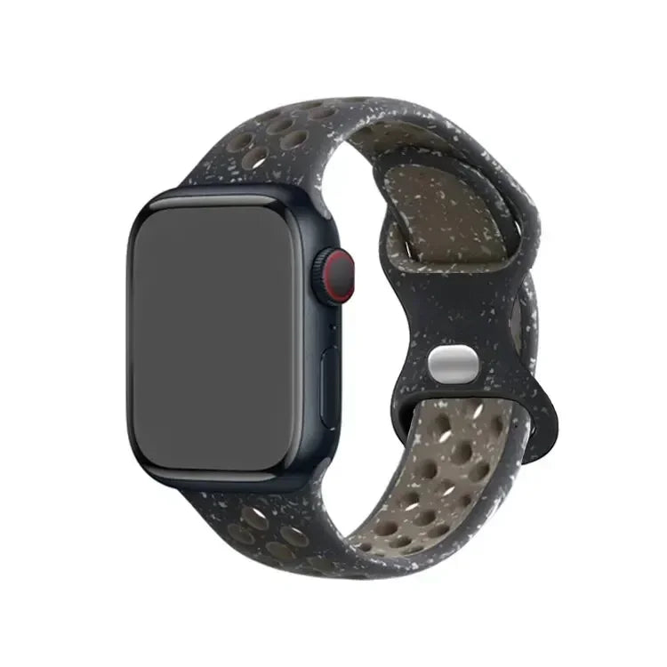 Silicone Strap for Apple Watch - Sports Bracelet for 38mm, 40mm, 41mm, 42mm, 44mm, 45mm, and Ultra 49mm, Compatible with iWatch 8, SE, 7, 6, 5
