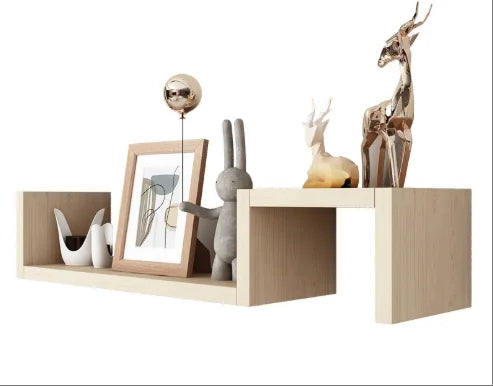 Floating Wall Shelf – Partition & Reinforcement Board with Strong Load-Bearing Capacity, Easy Installation