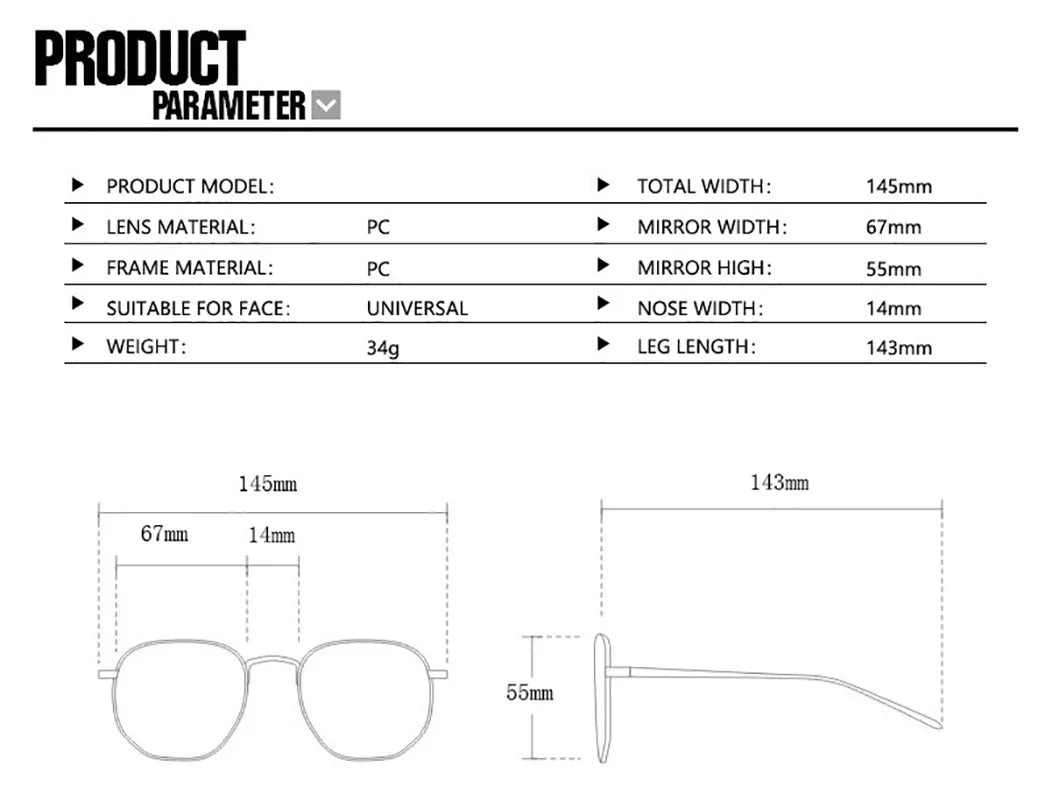 Night Vision Driving Glasses – Anti-Glare Sunglasses for Men & Women, Car Interior Accessory & Protective Gear