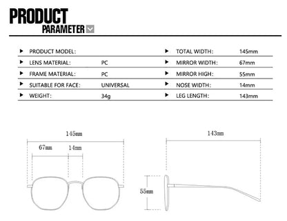 Night Vision Driving Glasses – Anti-Glare Sunglasses for Men & Women, Car Interior Accessory & Protective Gear